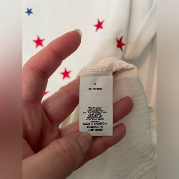 Patriotic stars tshirt. Red white and blue - Picture 4 of 4